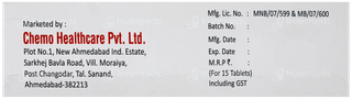 Tanex Mf Tablet 15